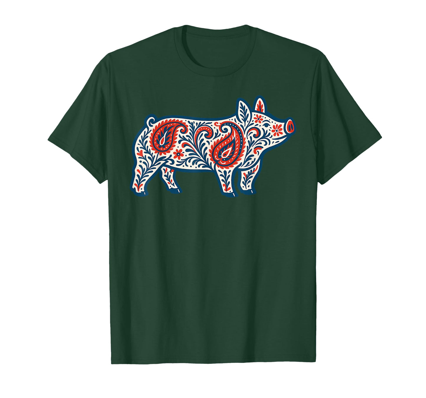 Aztec Show Pig Livestock Pig Breeder Stock Show Mom Pig T-Shirt