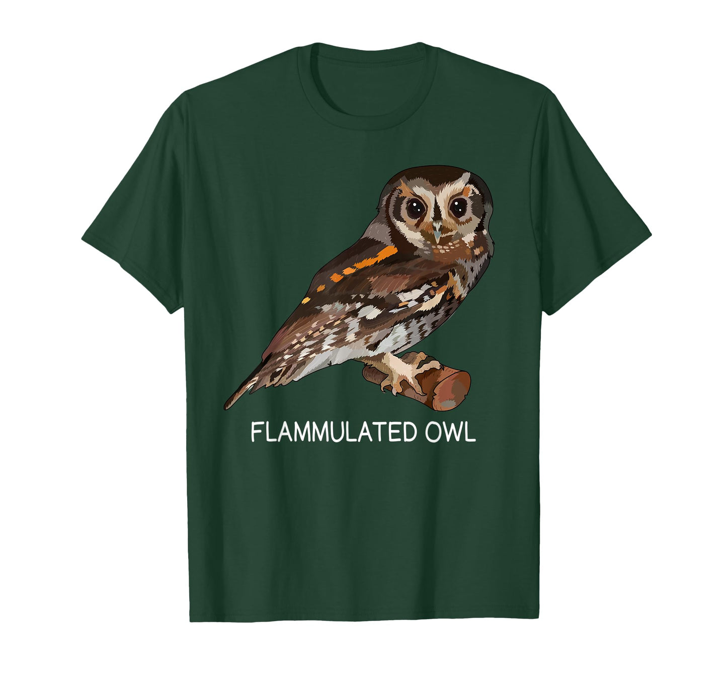 Flammulated Owl Bird Lover T-Shirt