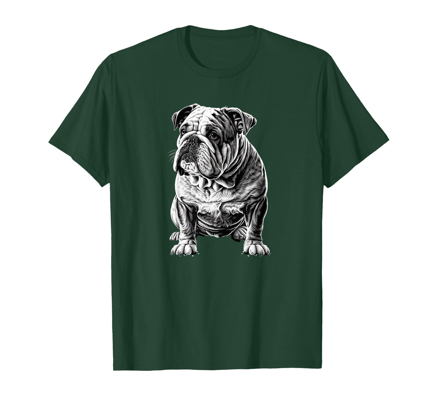 Funny Bulldog Dog T-Shirt for Men Women Girls Kids