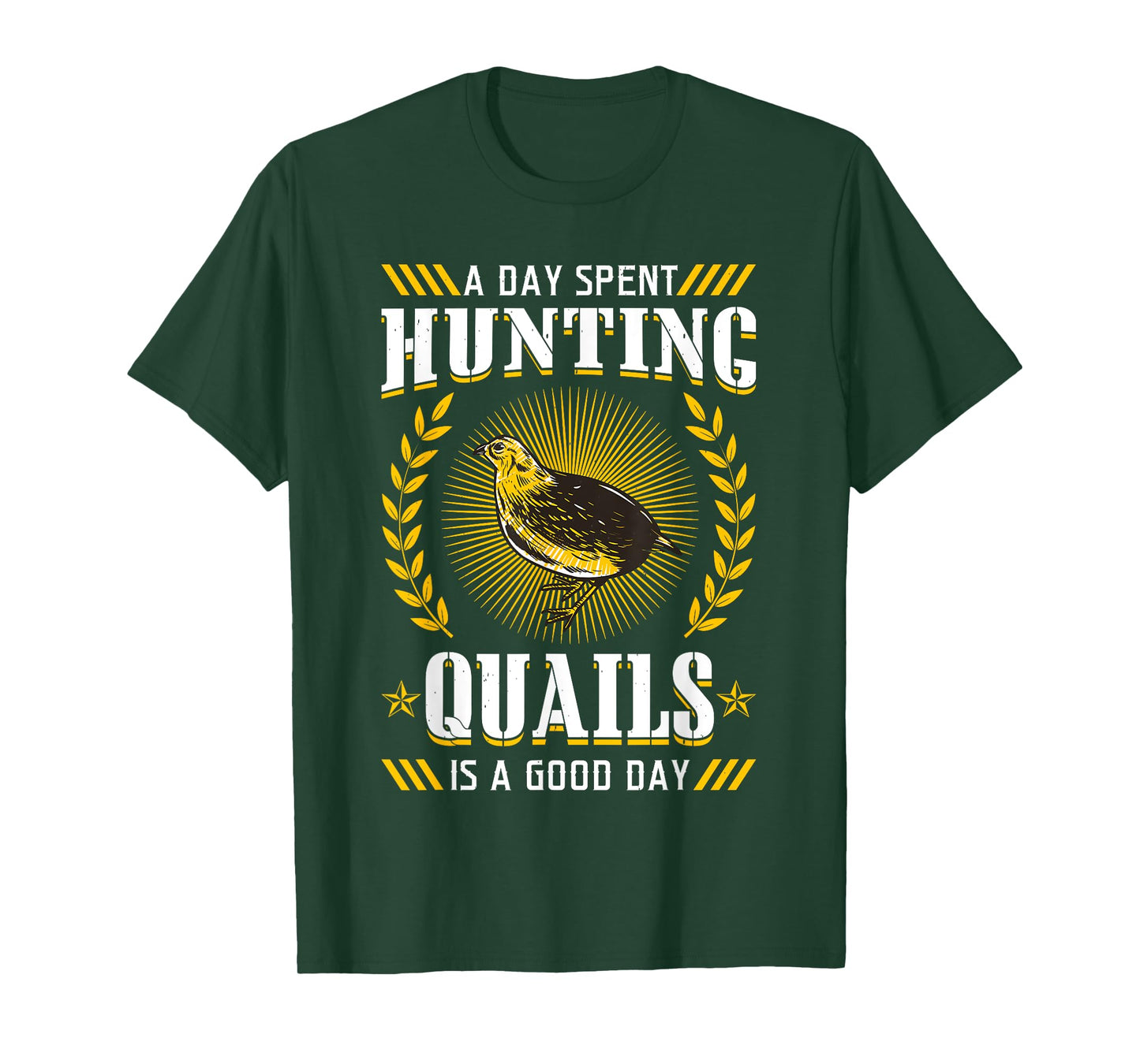 Quail Hunting Sport Bird Hunter Enthusiast Hunt Season T-Shirt