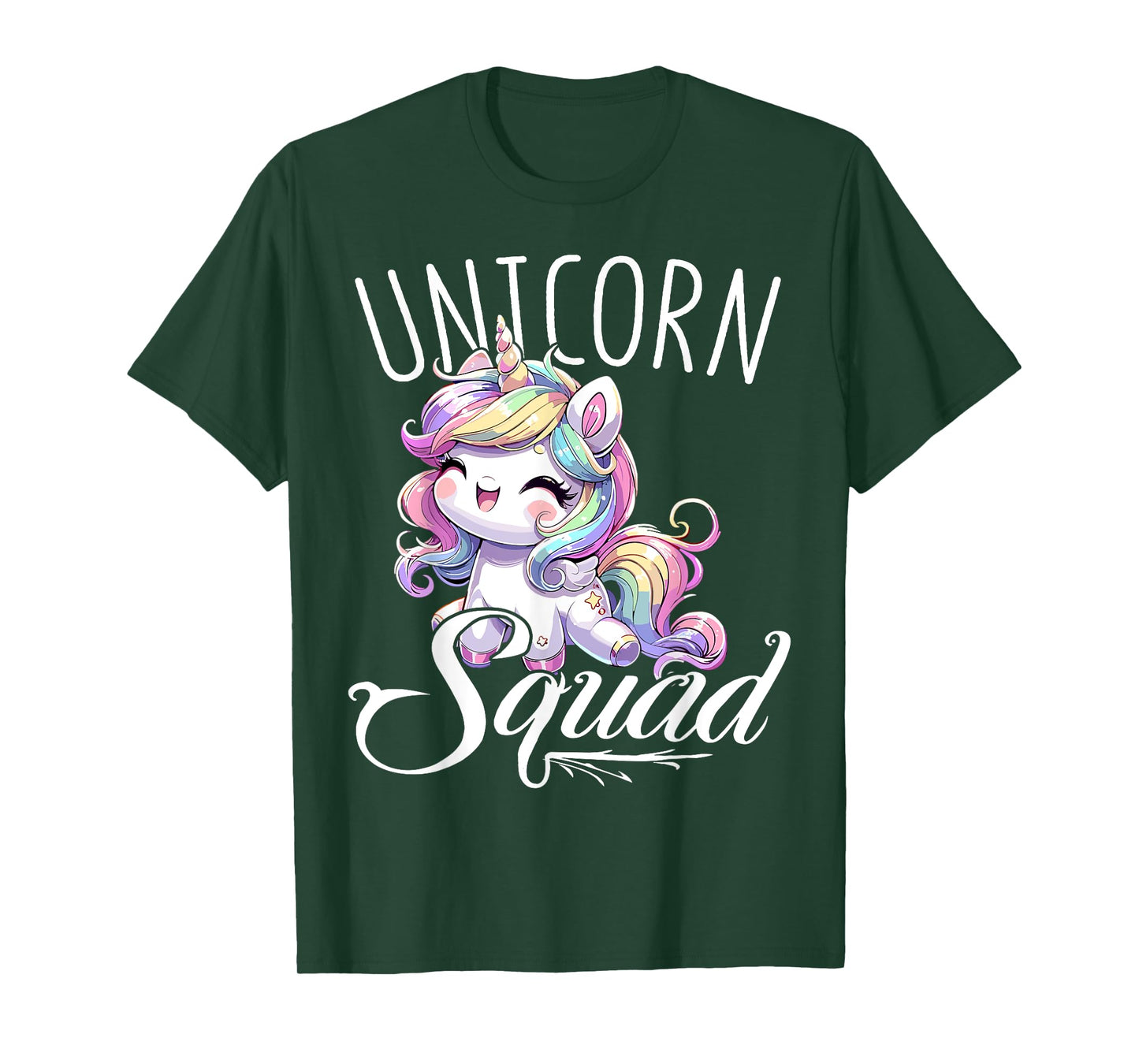 Unicorn Squad Birthday Party Cute Unicorn T-Shirt