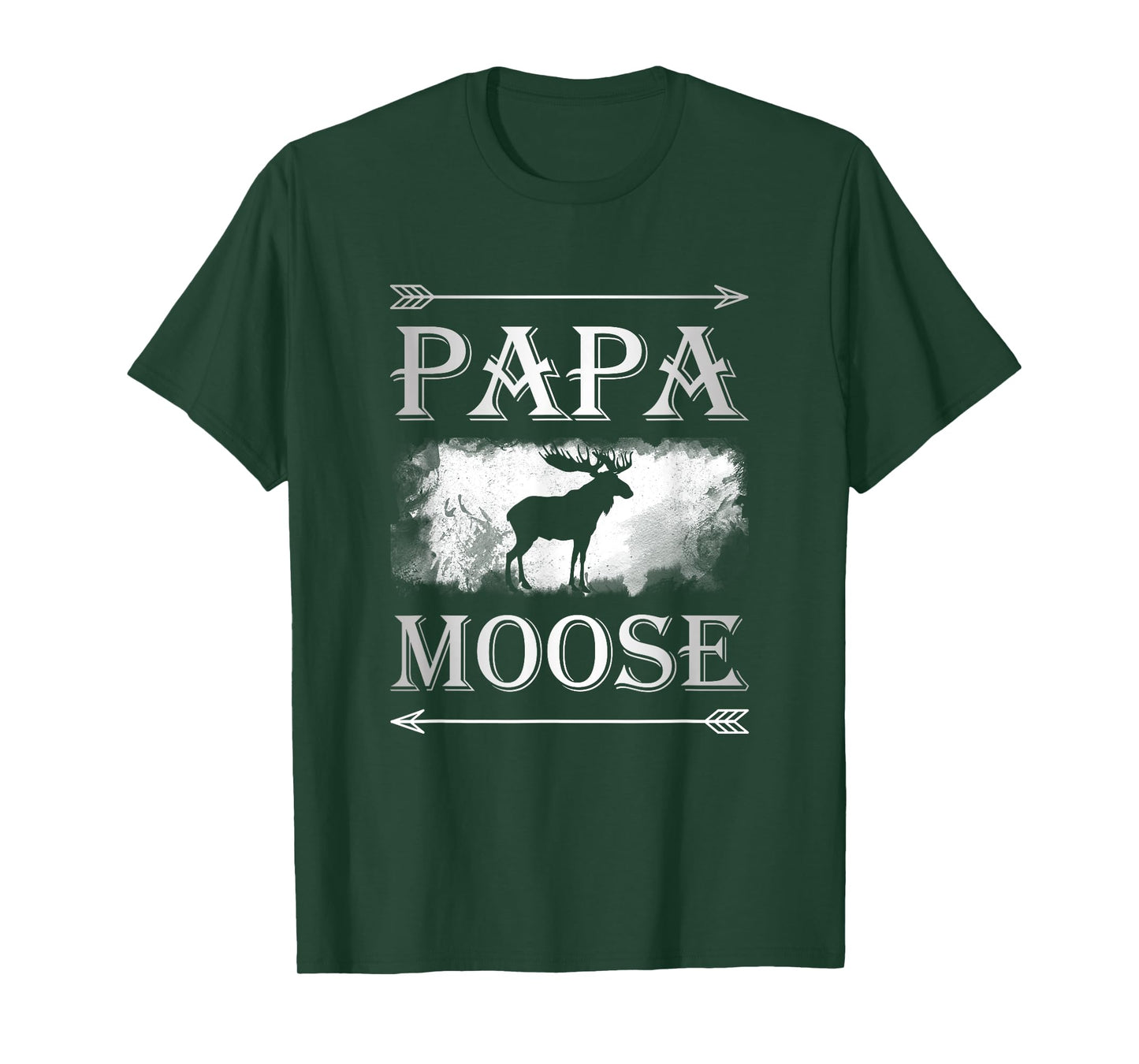 Best Husband Gifts "Papa Moose" Men Tee Shirts T-Shirt