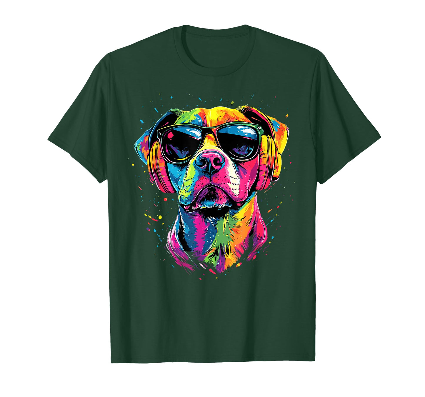 Pitbull with Sunglasses Pittie American Pit Bull Terrier T-Shirt