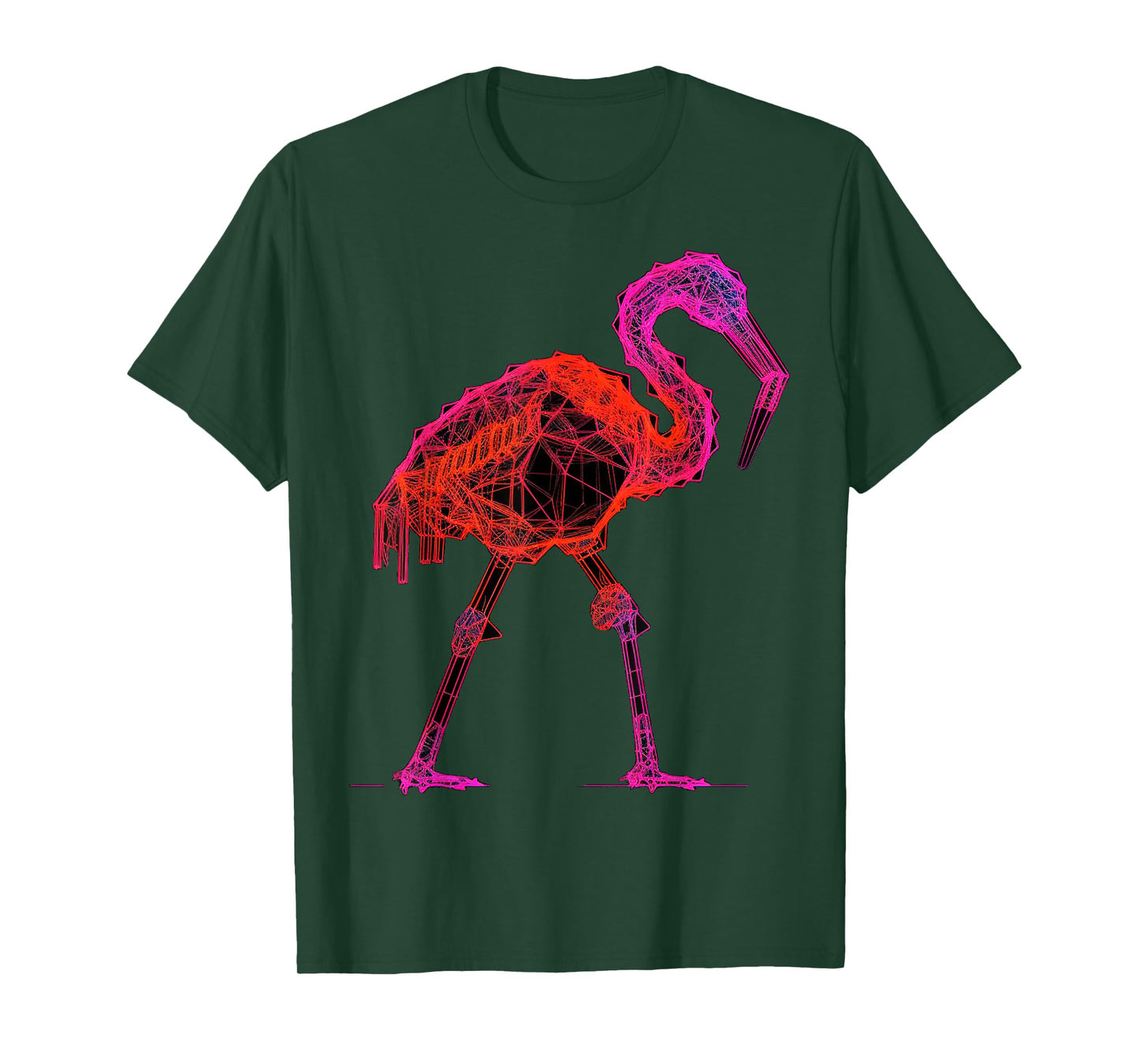 Flamingo Art - Bird Animal Artwork Flamingo T-Shirt