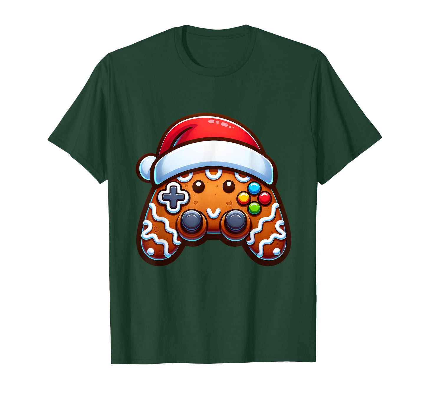Christmas Gamer Boys Video Games Santa Controller Xmas Funny T-Shirt