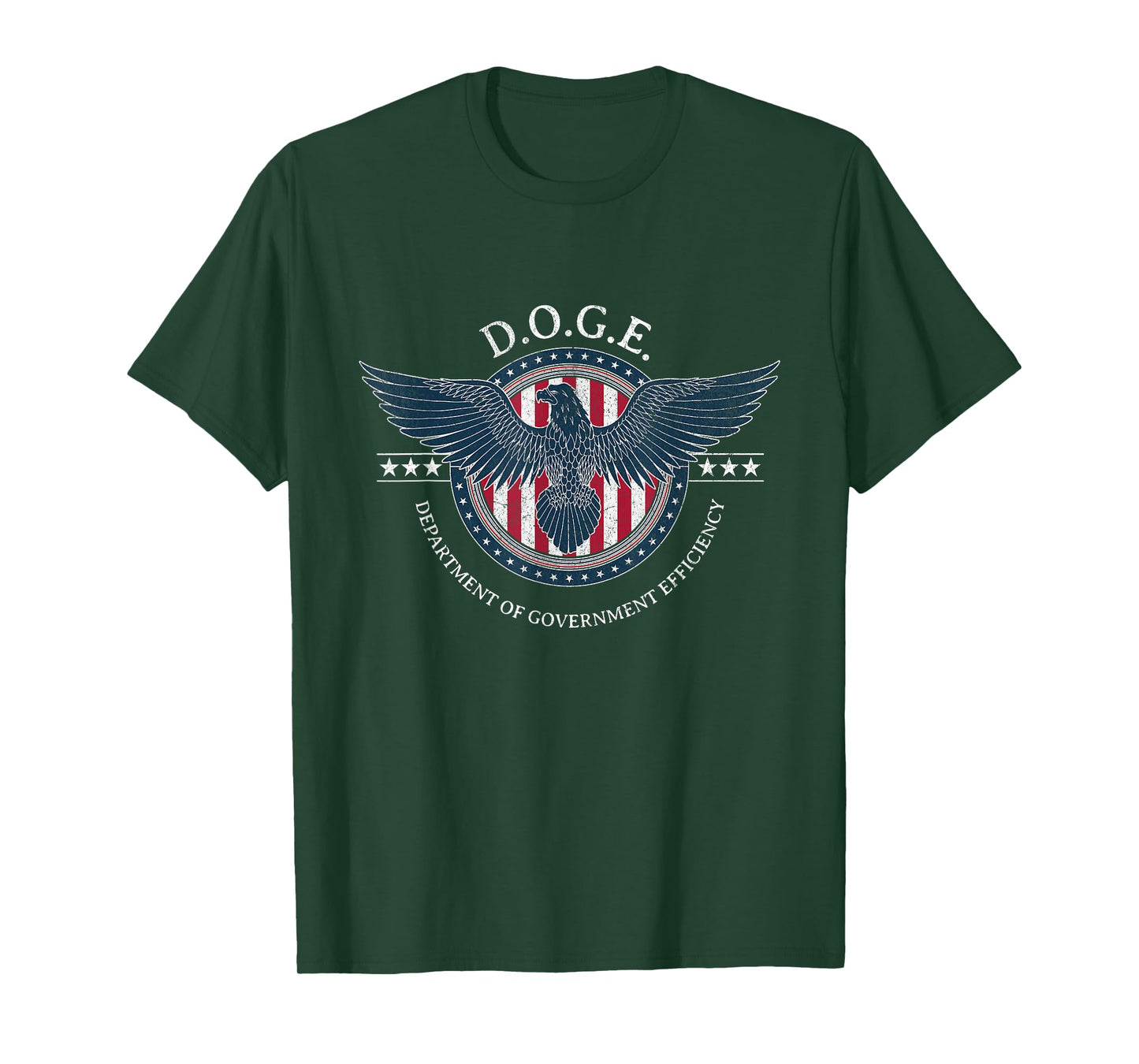 DOGE Department Of Government Efficiency Patriotic T-Shirt