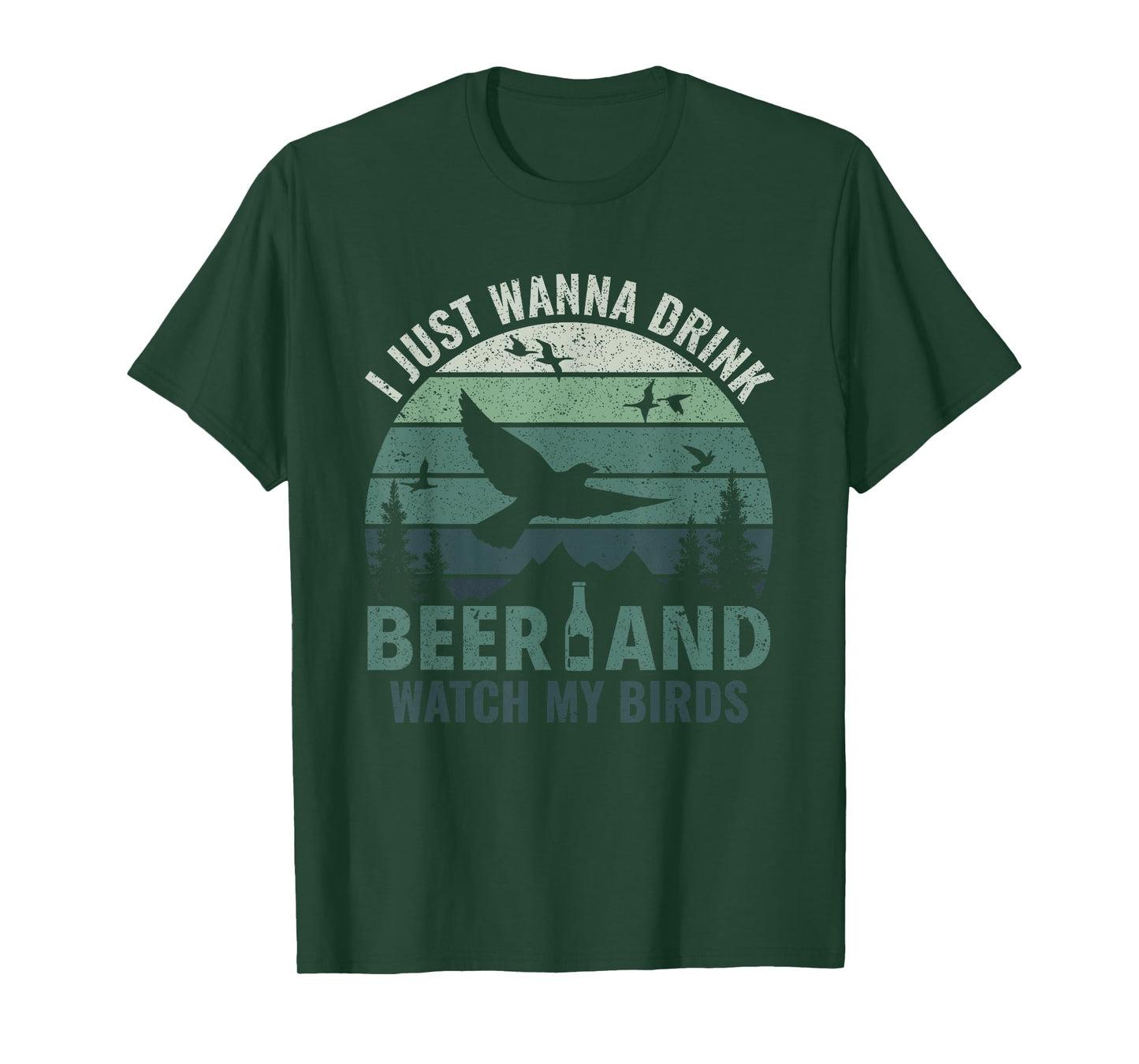 Drink Beer & Watch My Birds - Bird Watching Birdologist T-Shirt