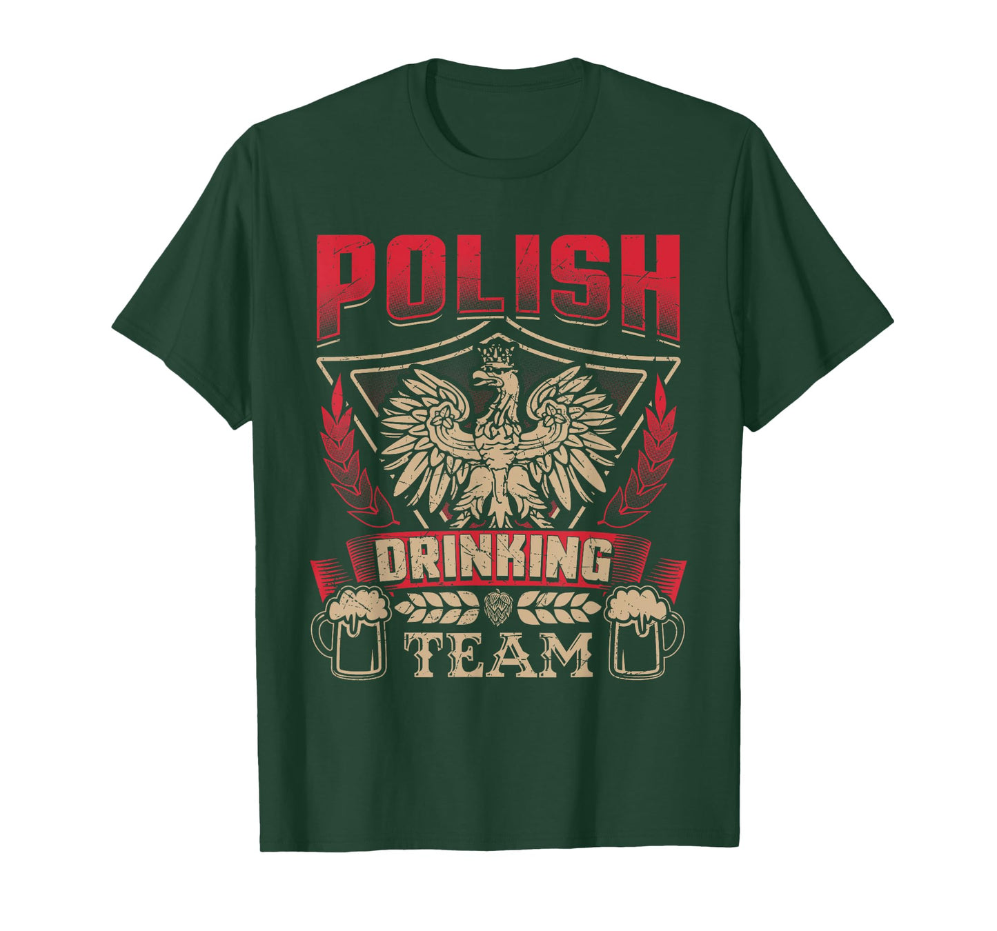 Dyngus Day Polish Beer Poland Pride Falcon Eagle Drinking T-Shirt