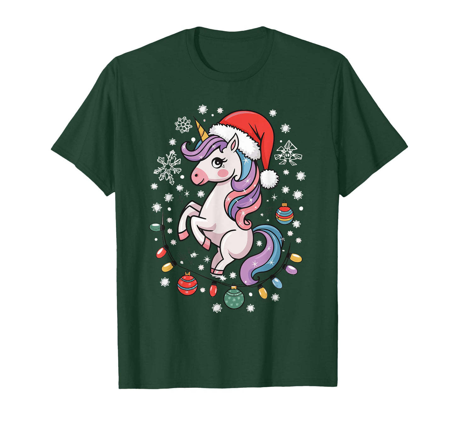 Unicorn Christmas T-Shirt