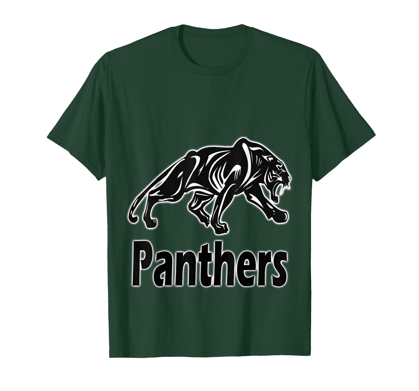 Panthers School Mascot Logo Spirit T-Shirt T-Shirt