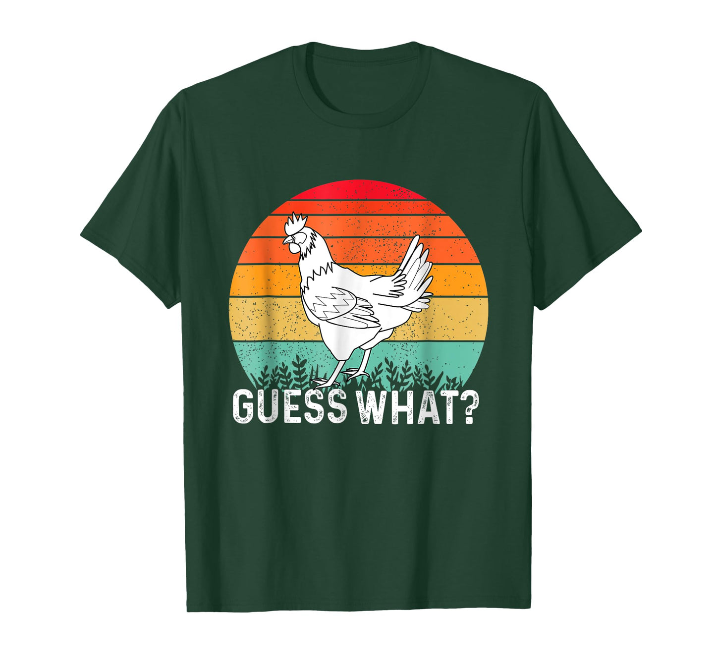 Guess What Chicken Butt Funny T-Shirt