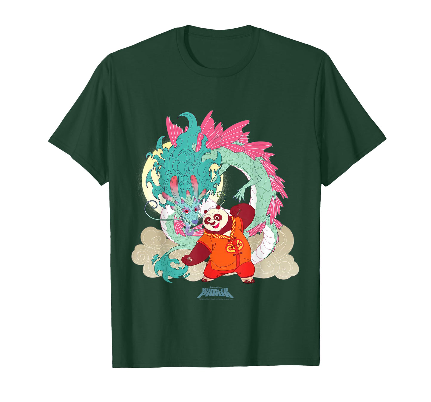 DreamWorks Kung Fu Panda Lunar New Year Po Dragon T-Shirt