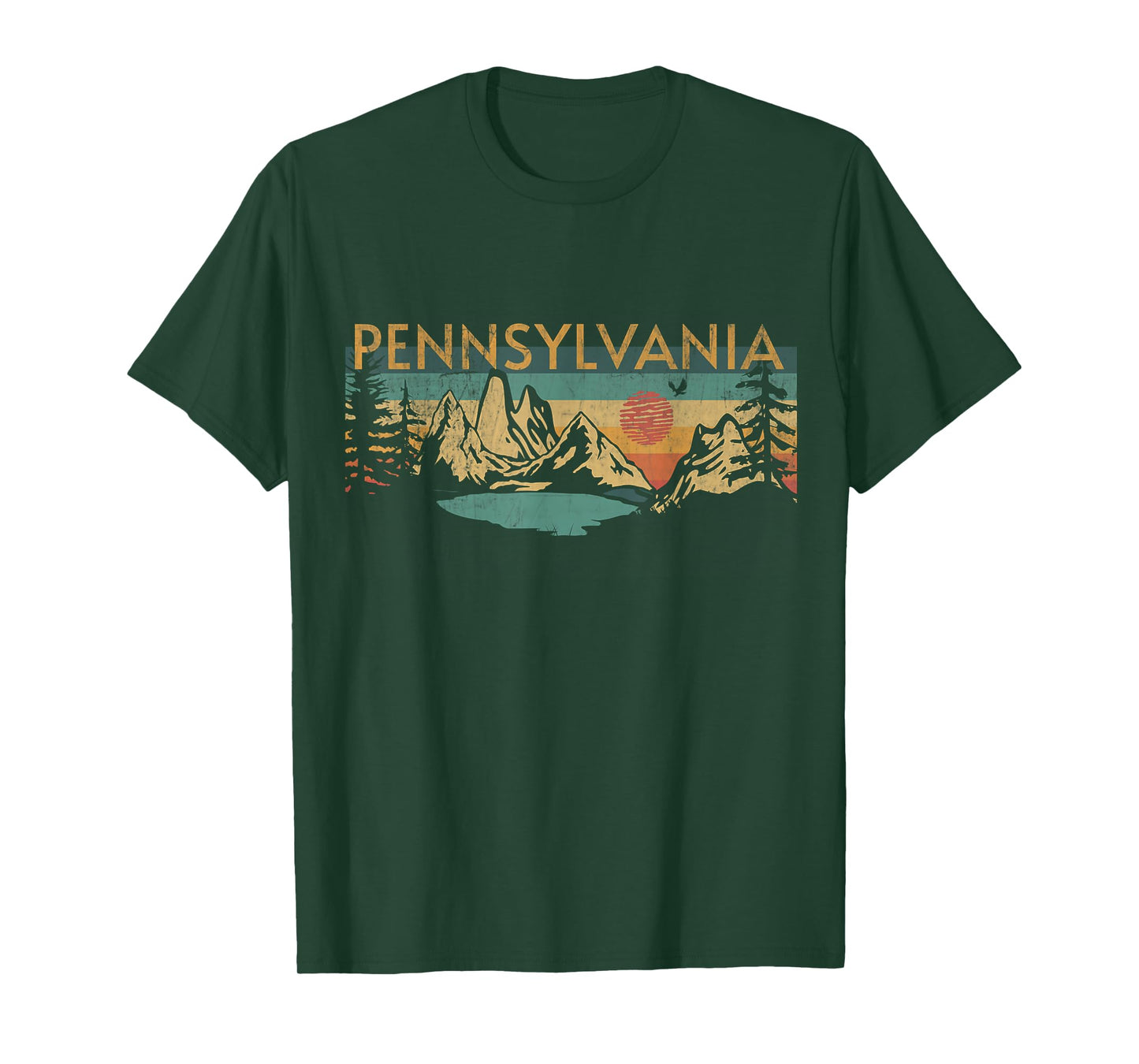 Pennsylvania T-Shirt, Small, Black