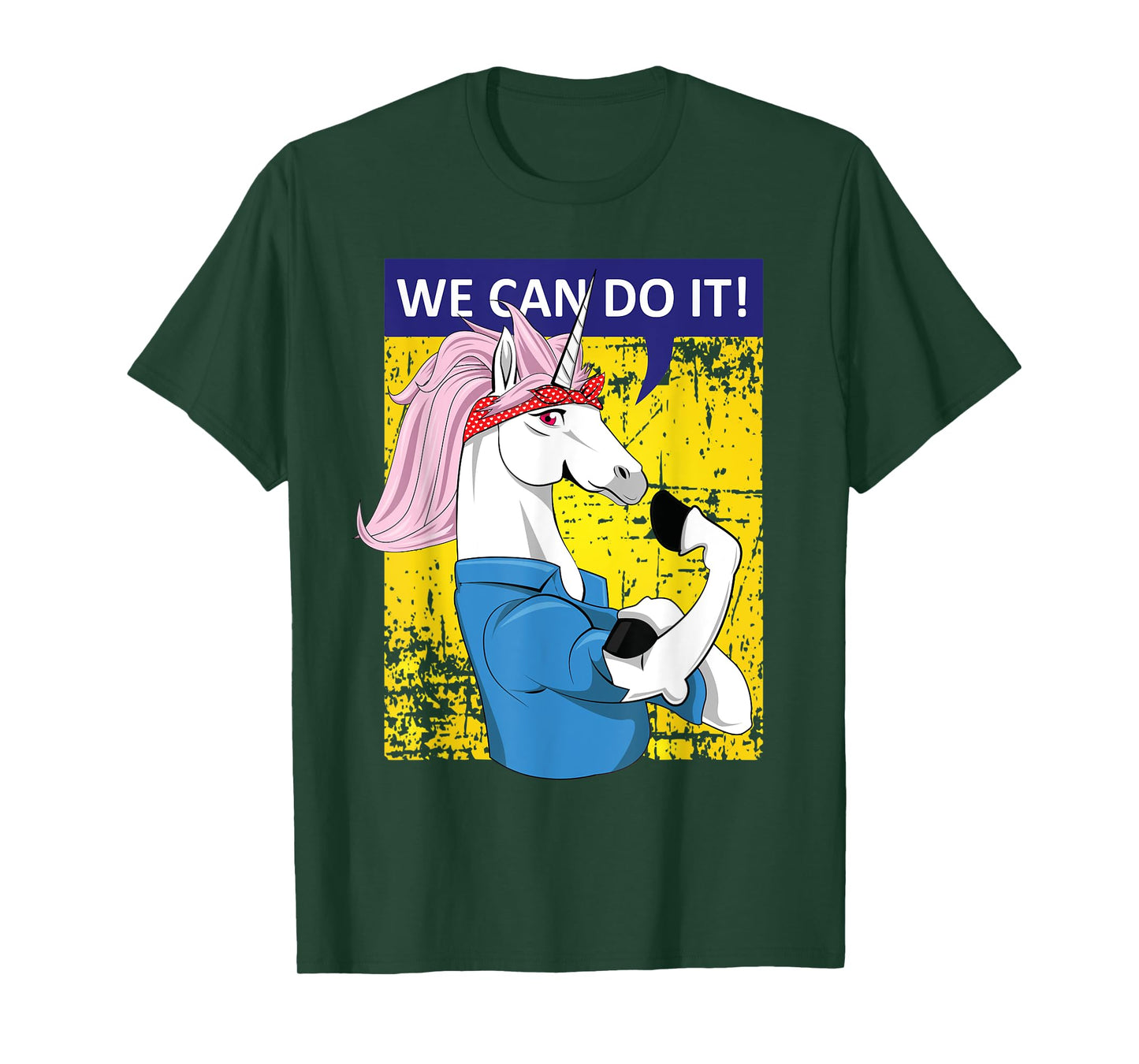 We can do it Rosie the Riveter Unicorn Gifts T-Shirt