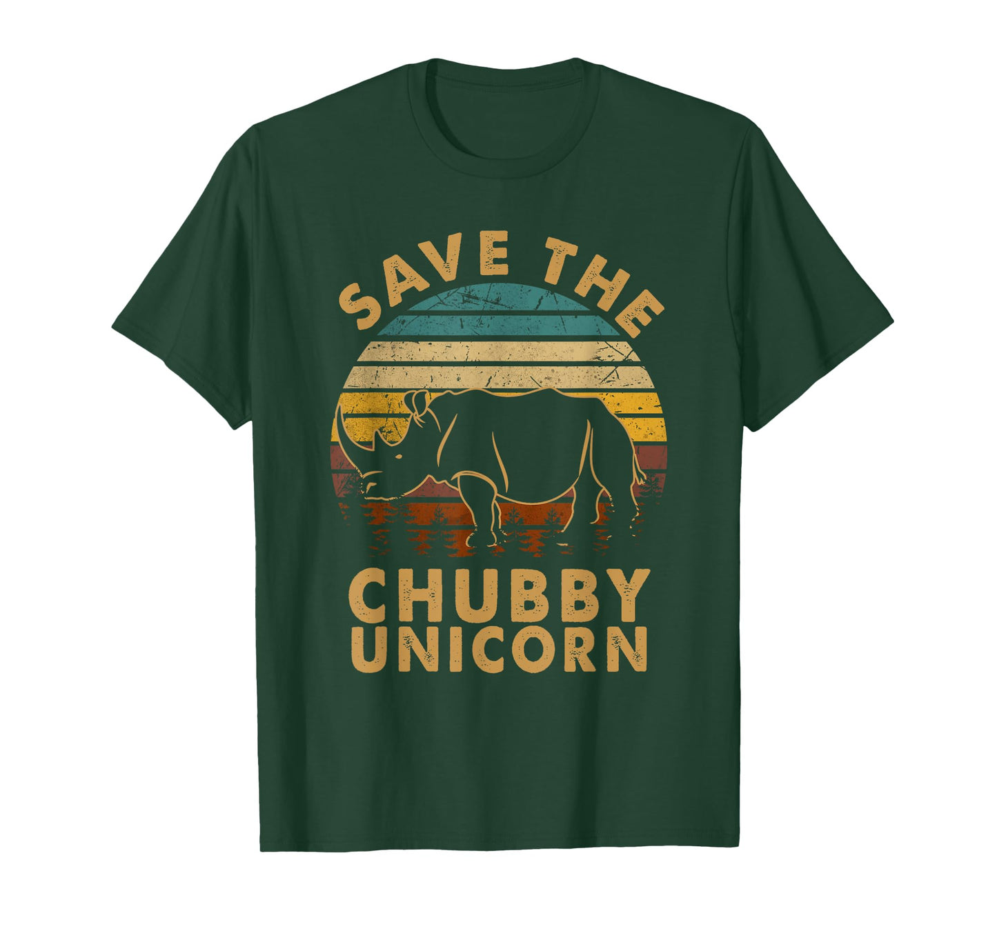 Classic Arts Save The Chubby Unicorn Lovely Animals Outfits T-Shirt