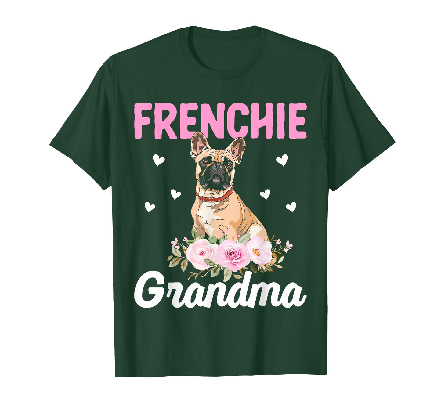 Frenchie Grandma - French Bulldog Grandma T-Shirt