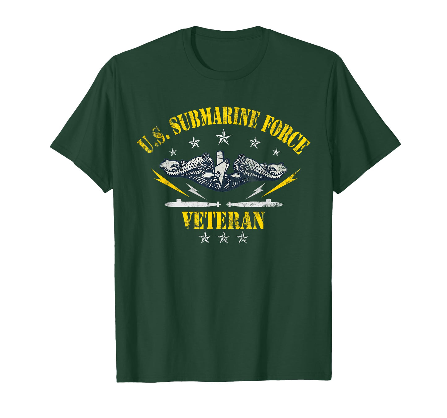 U.S Submarines Forces Veterans Day Silent Service Patriotic T-Shirt