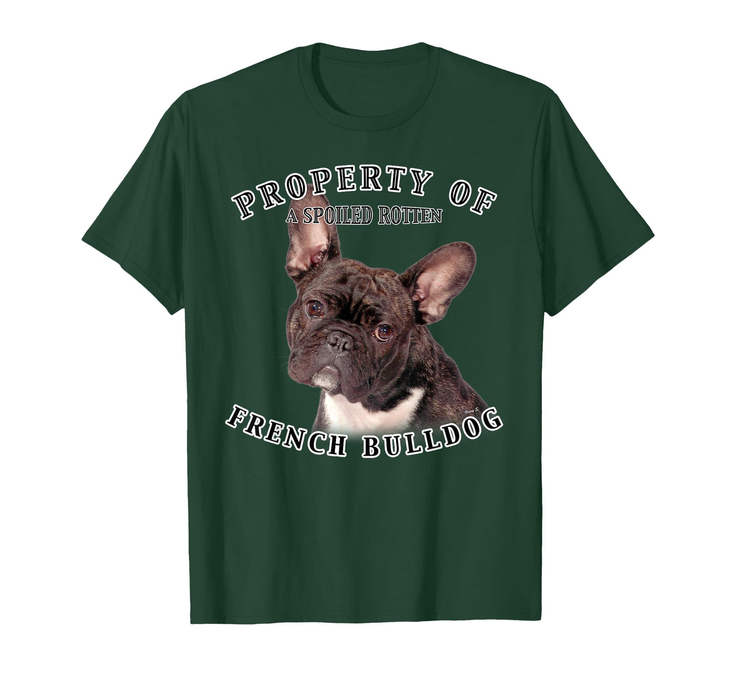 French Bulldog Brindle Owner Funny French Bulldog T-Shirt