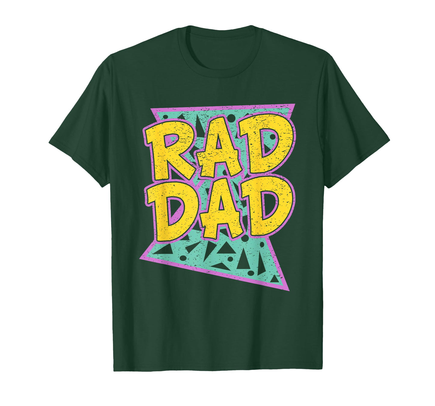 Father's Day Gift T-Shirt for Daddy Rad Dad Shirt T-Shirt