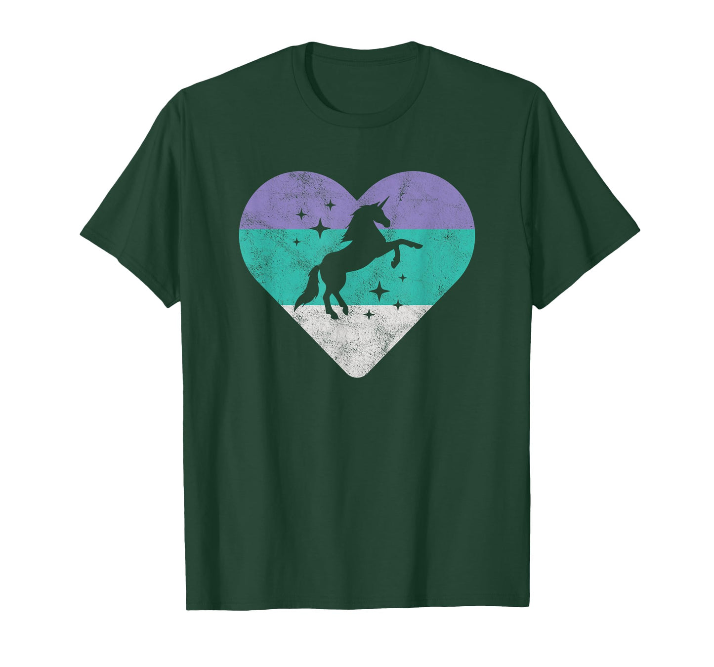 Unicorn Retro Gift For Women or Girls T-Shirt