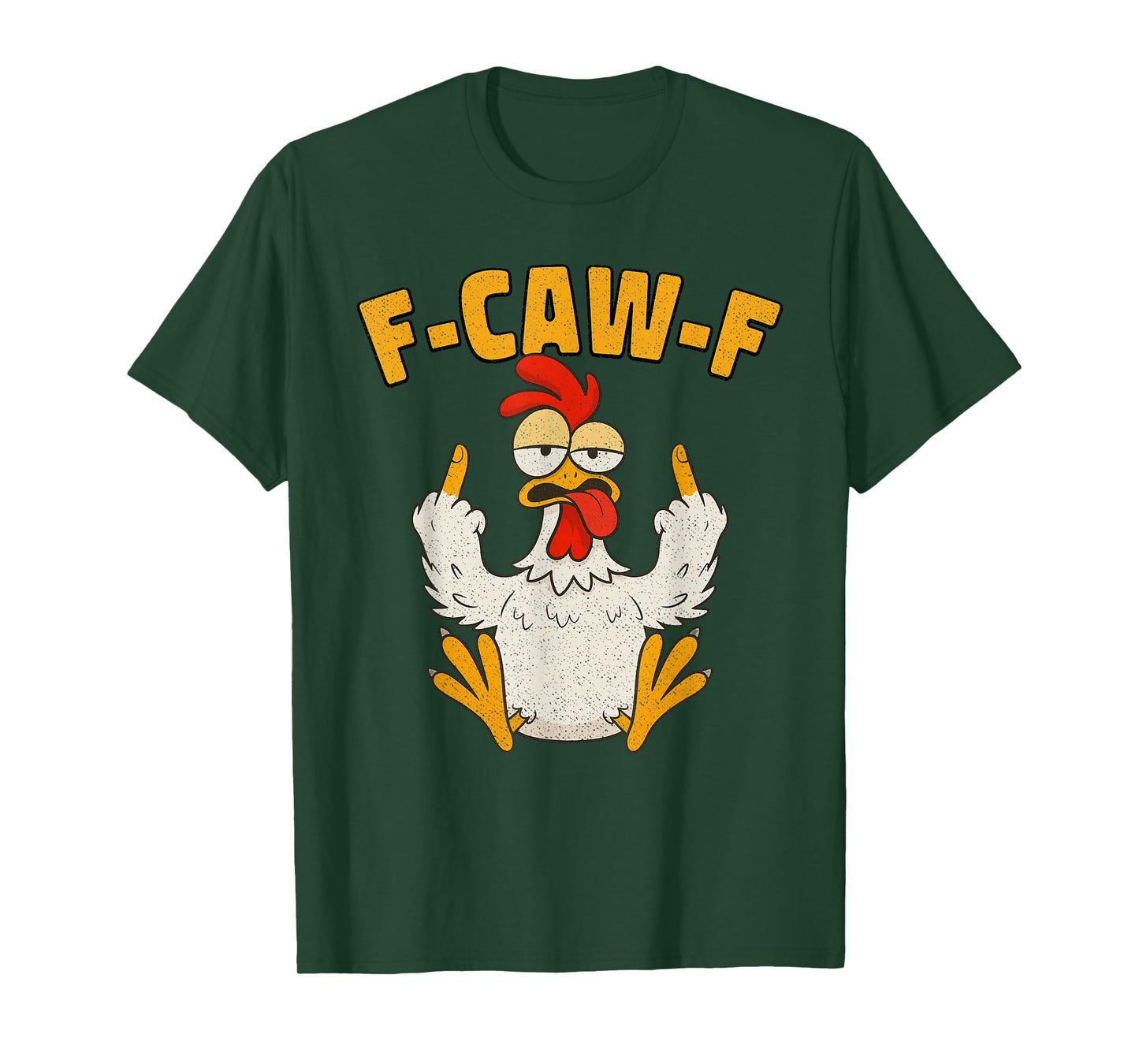 F Caw F Rooster Funny Bird Fcawf Chicken Whisperer Fawk Off T-Shirt