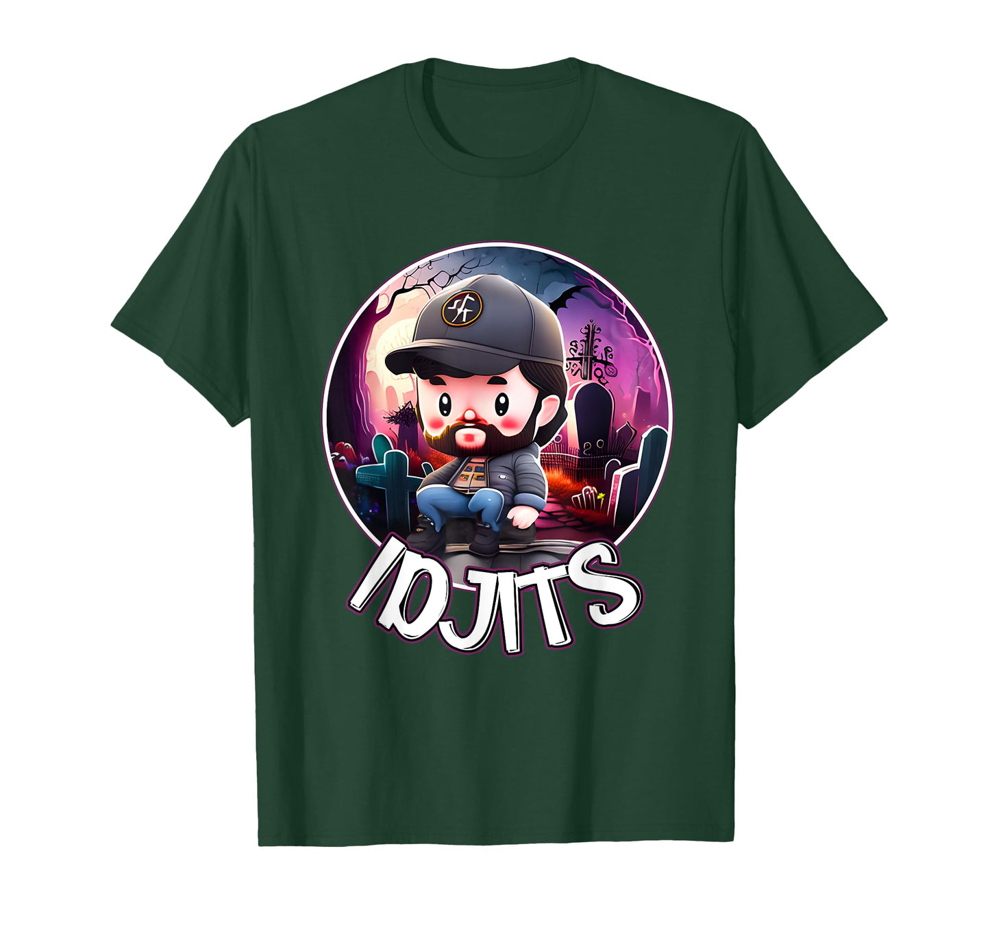 Idjits Cute Funny Bobby SPN Reference T-Shirt