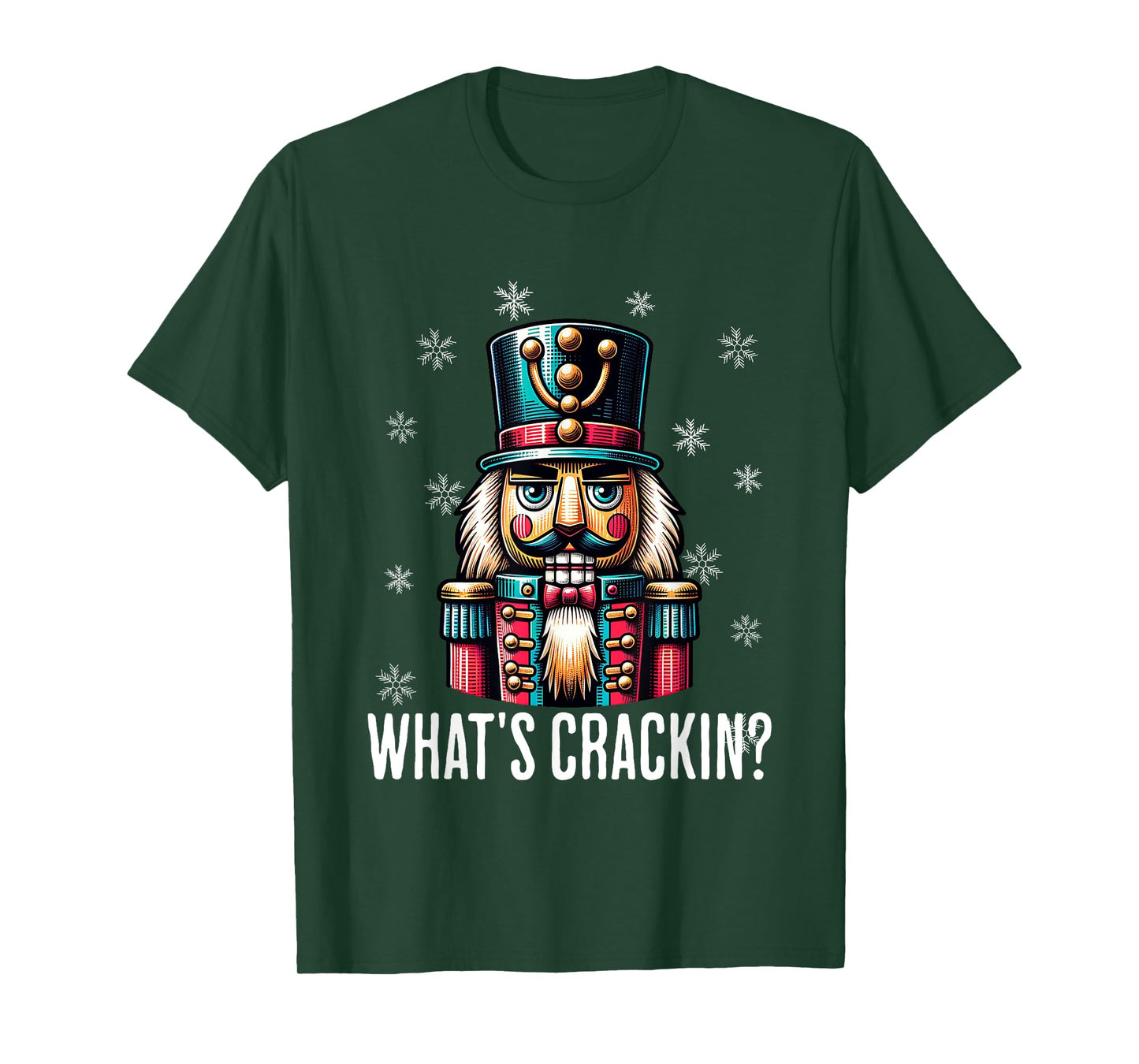 Funny Christmas Nutcracker Men Women Nutcrackers Xmas T-Shirt