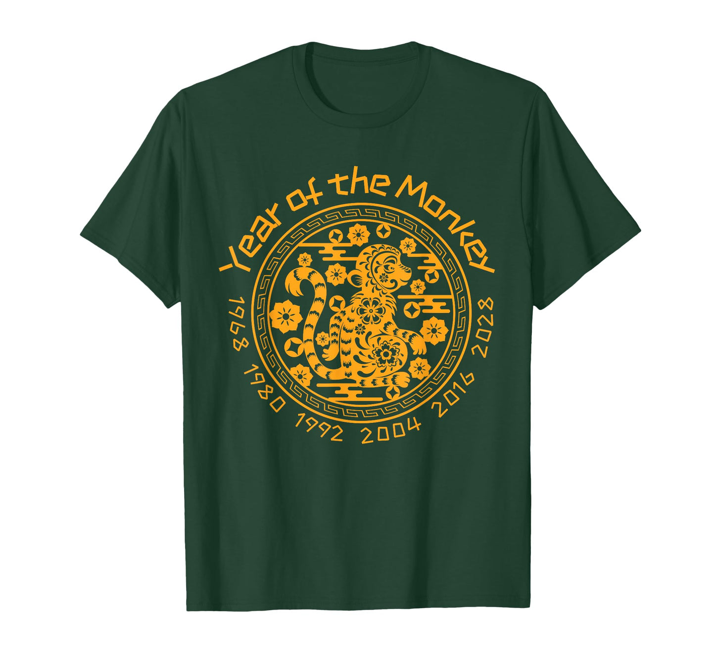 Chinese Year of the Monkey Zodiac Sign T-Shirt