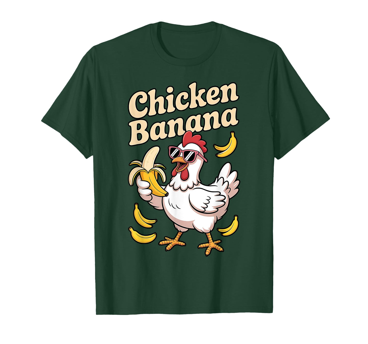 Chicken Banana Meme Trending Funny Chicken Banana T-Shirt
