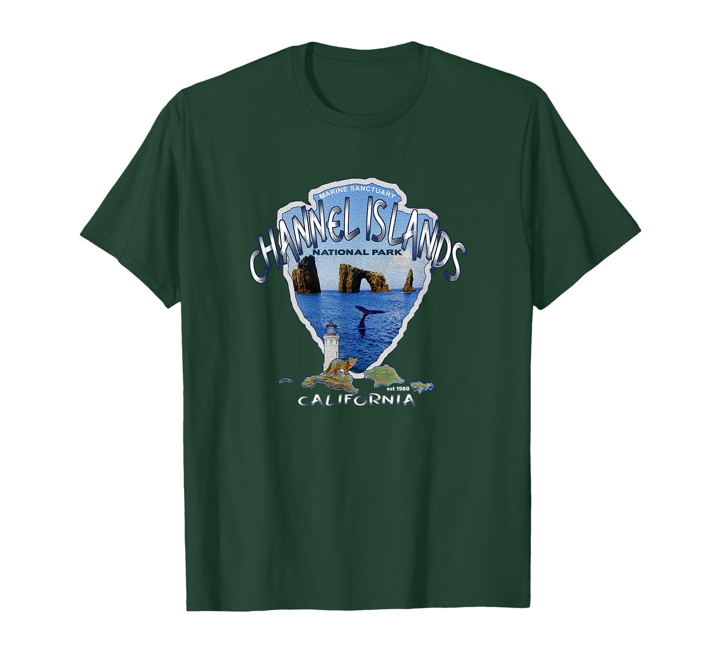 Channel Island National Park Ocean Sanctuary California T-Shirt