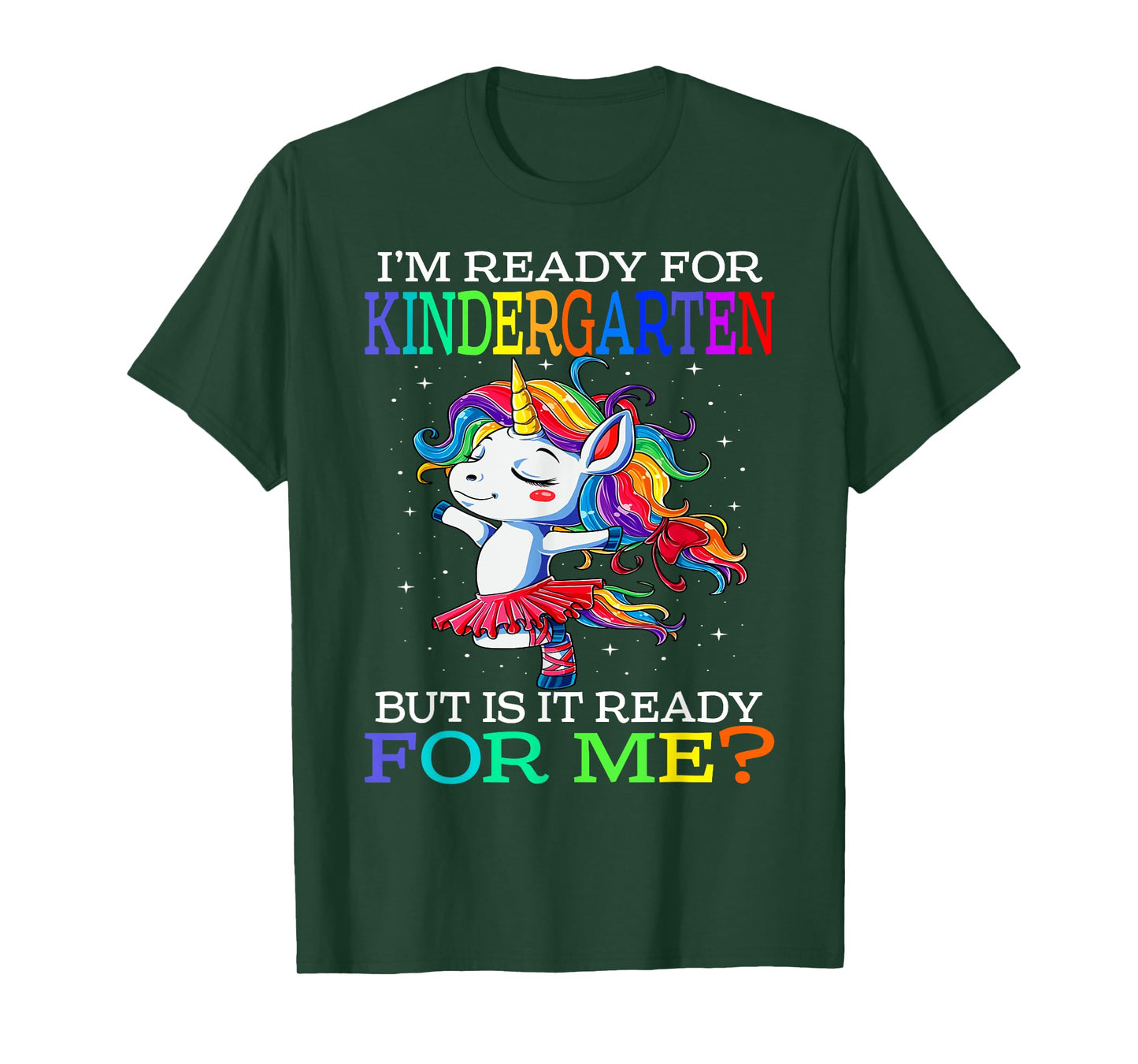 I'm Ready For Kindergarten Unicorn T-Shirt
