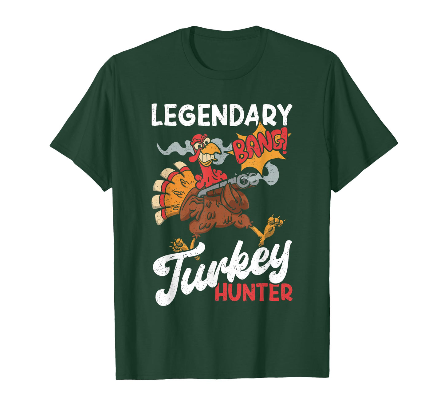 Legendary Turkey Hunter Funny Turkey Hunting T-Shirt