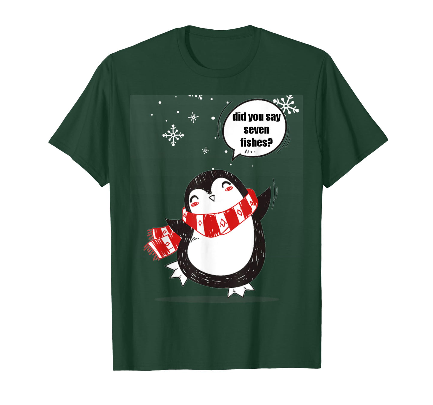 CHRISTMAS EVE ITALIAN FEAST OF THE SEVEN FISHES T-Shirt