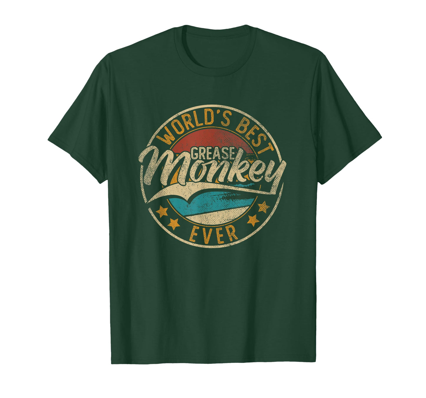 Worlds Best Grease Monkey | Mechanic T-Shirt