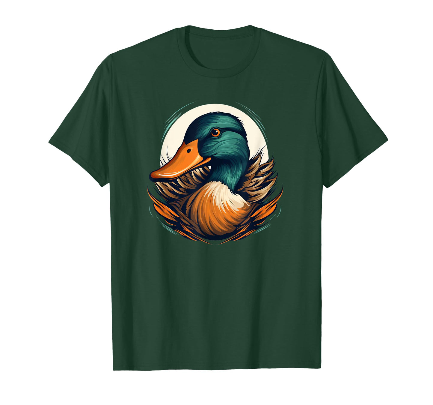 Cool Mallard Duck Face T-Shirt