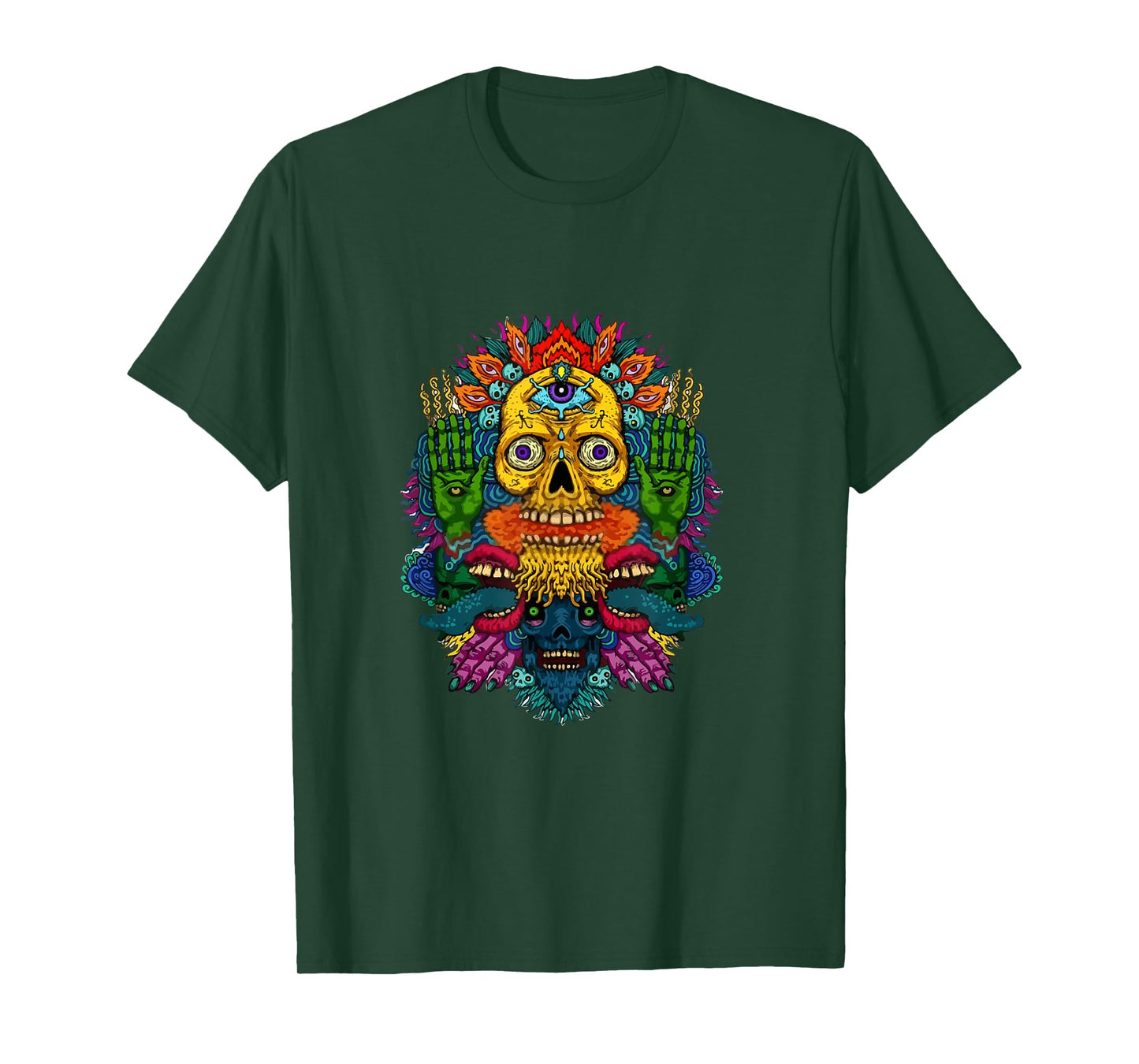 Awesome Ayahuasca Lover DMT Designs - Shaman Style T-Shirt
