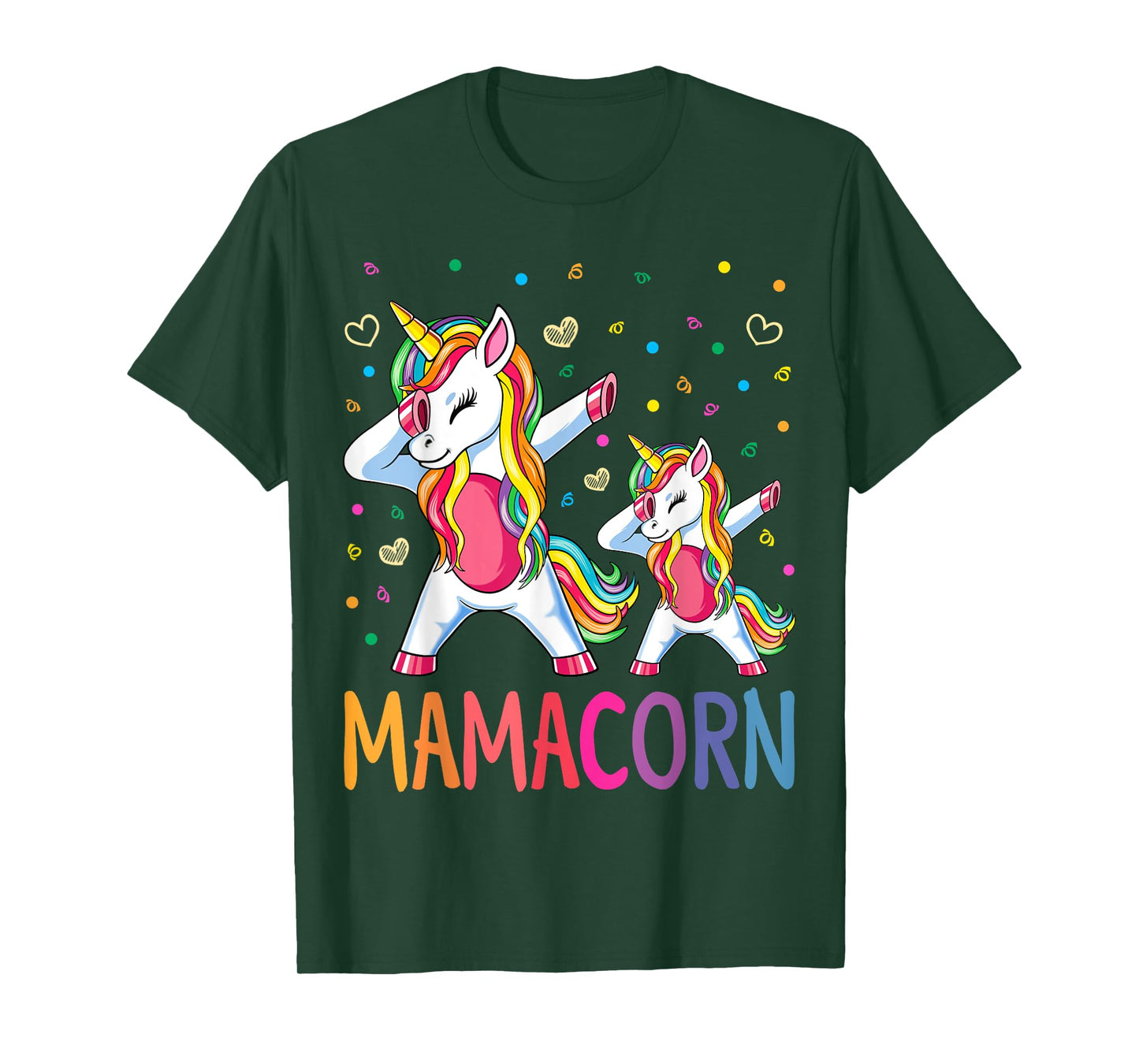 Funny Mamacorn Unicorn Costume Mom Mother's Day T-Shirt