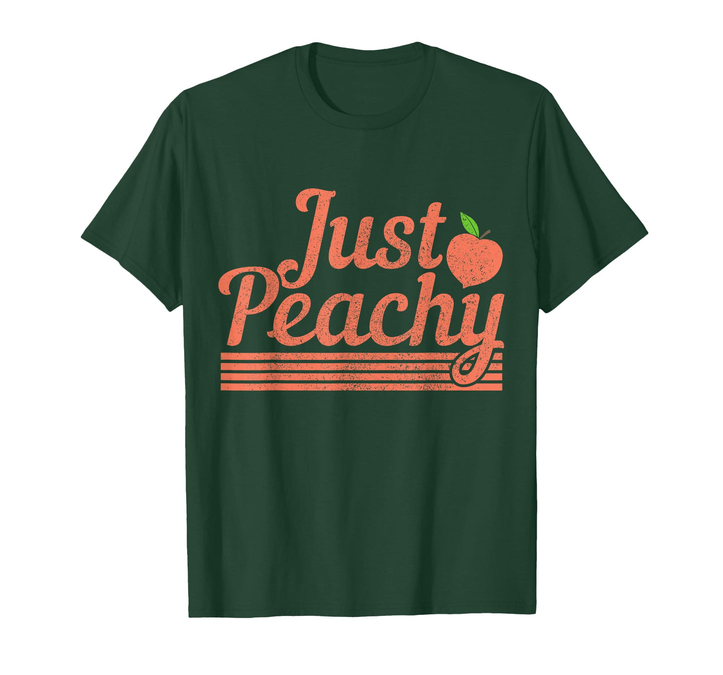 Georgia The Peach State Peachy Funny Vintage Pride T-Shirt