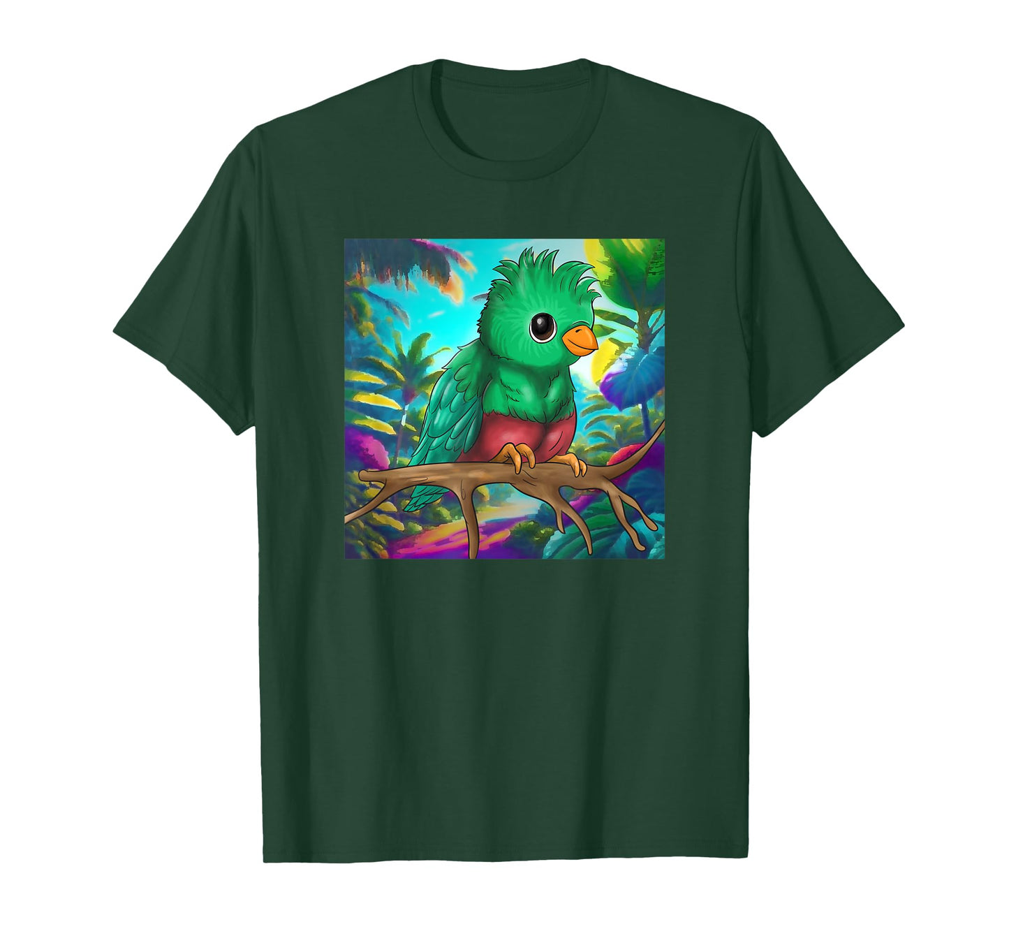 Guatemala Proud Hispanic Quetzal National Bird Guatemalan T-Shirt