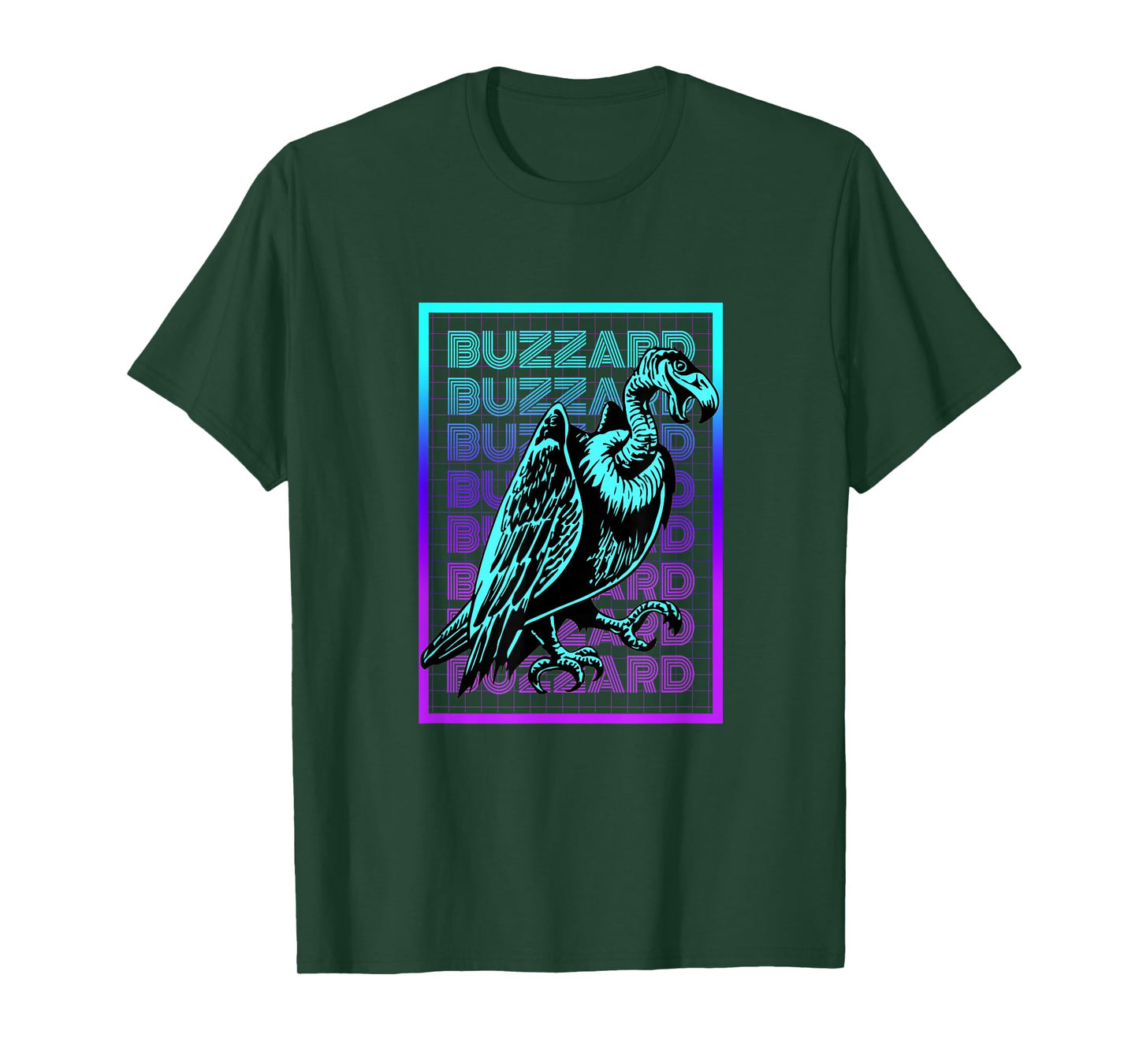 Buzzard Bird Vintage Retro Buzzard T-Shirt