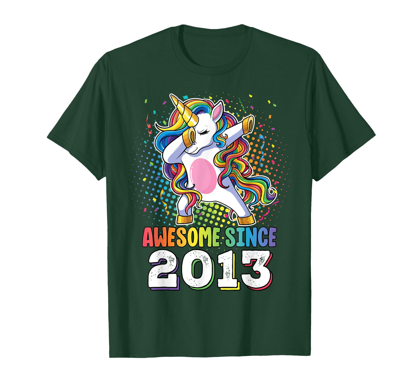 Awesome Since 2013 Shirt Girls 10 Years Old Birthday T-Shirt