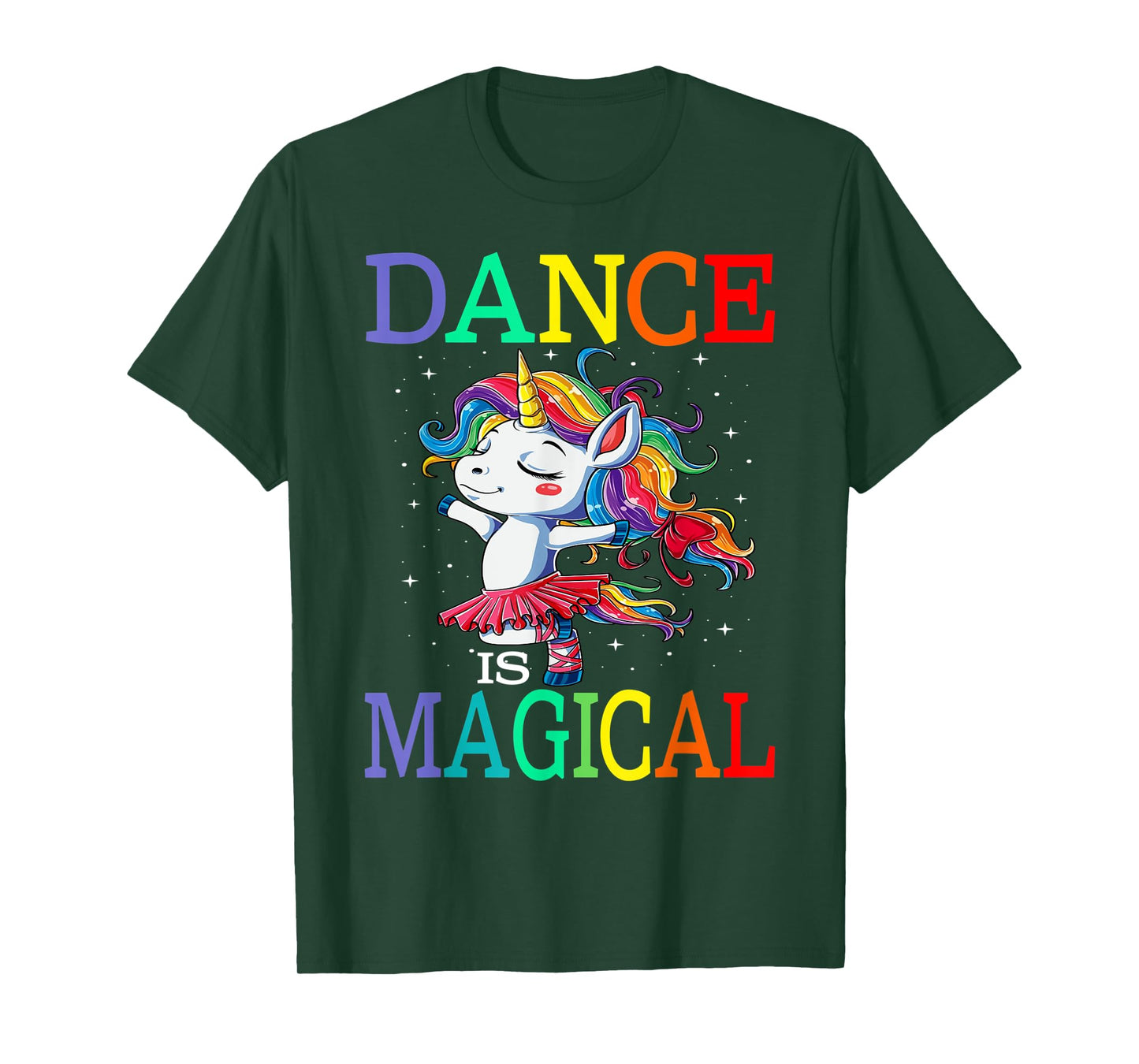 Dance Is Magical Unicorn Back To School T-Shirt