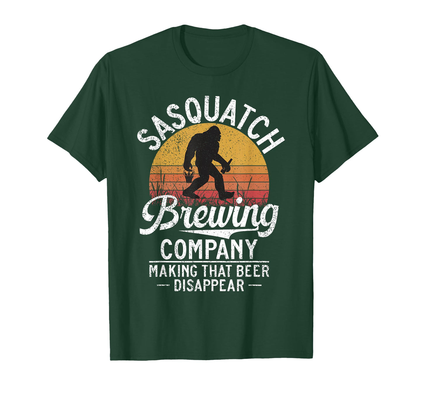 Sasquatch Bigfoot Brewing Beer T-Shirt