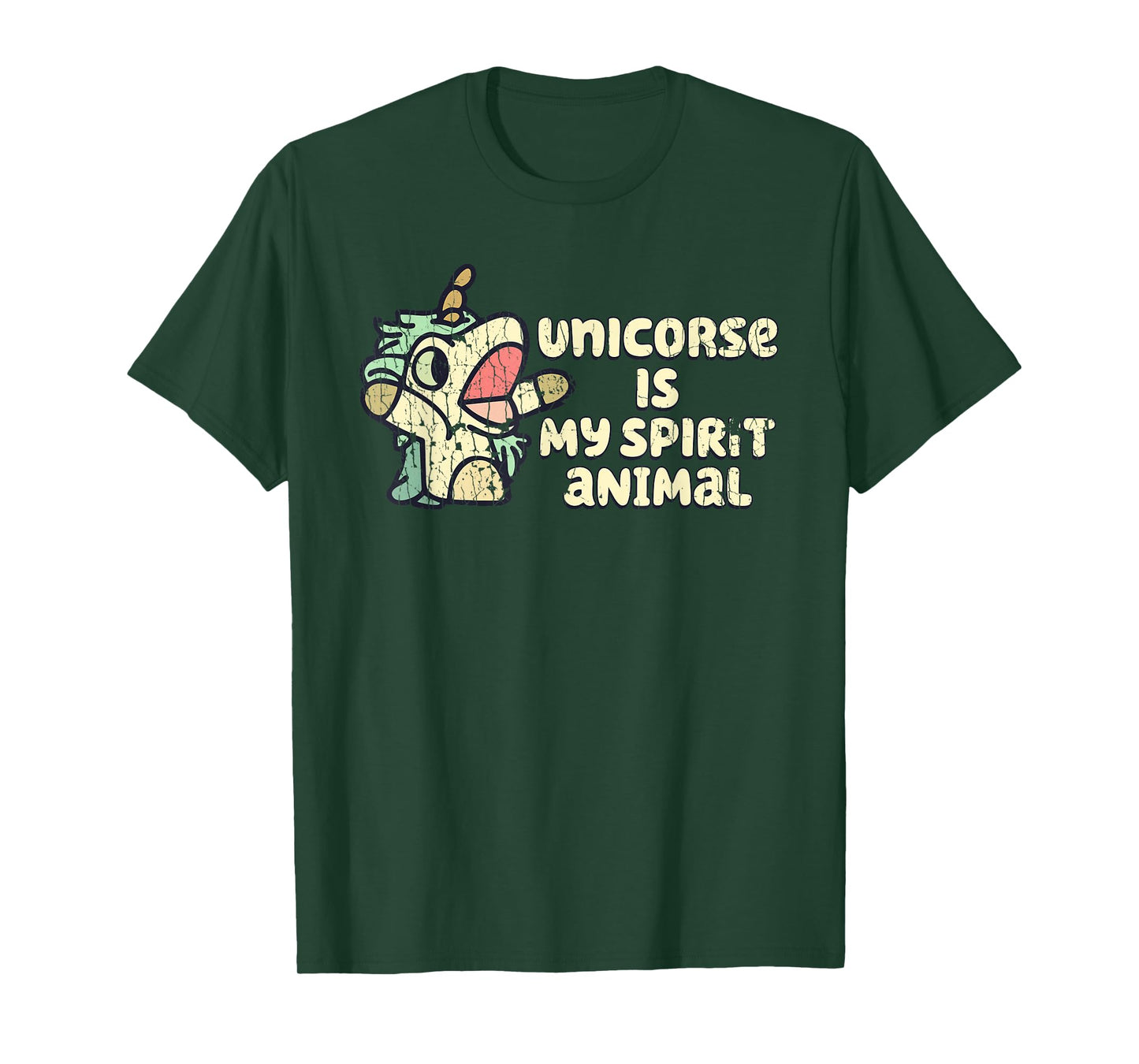 Unicorse Is My Spirit Animals Magic Horse T-Shirt