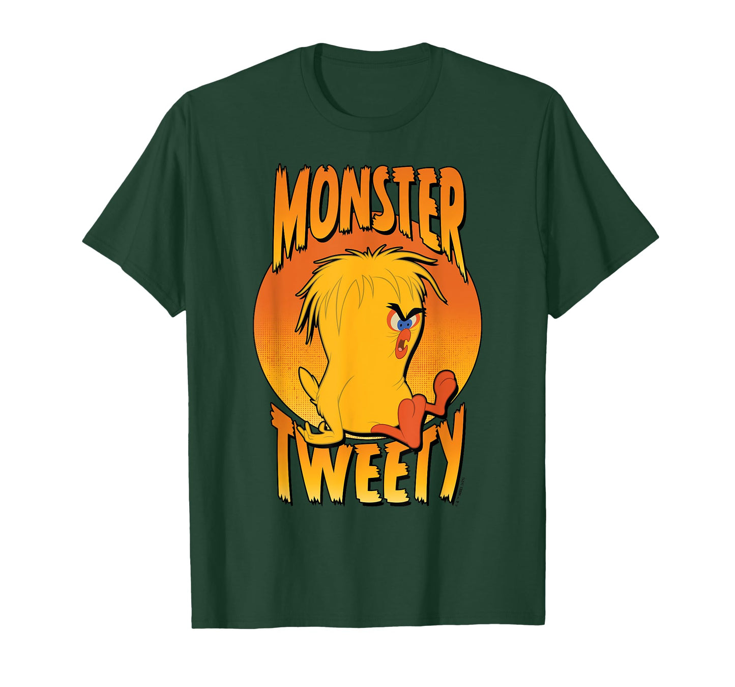 Looney Tunes Halloween Monster Tweety Bird T-Shirt