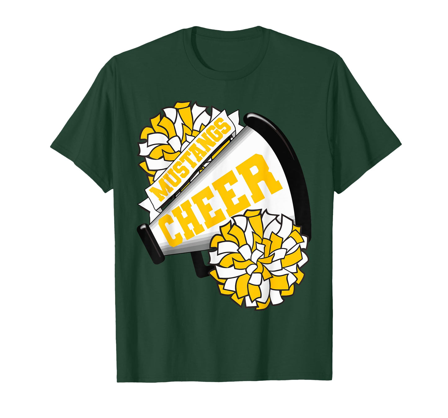 Mustangs Cheer Back To School Cheerleading Spirit GY T-Shirt