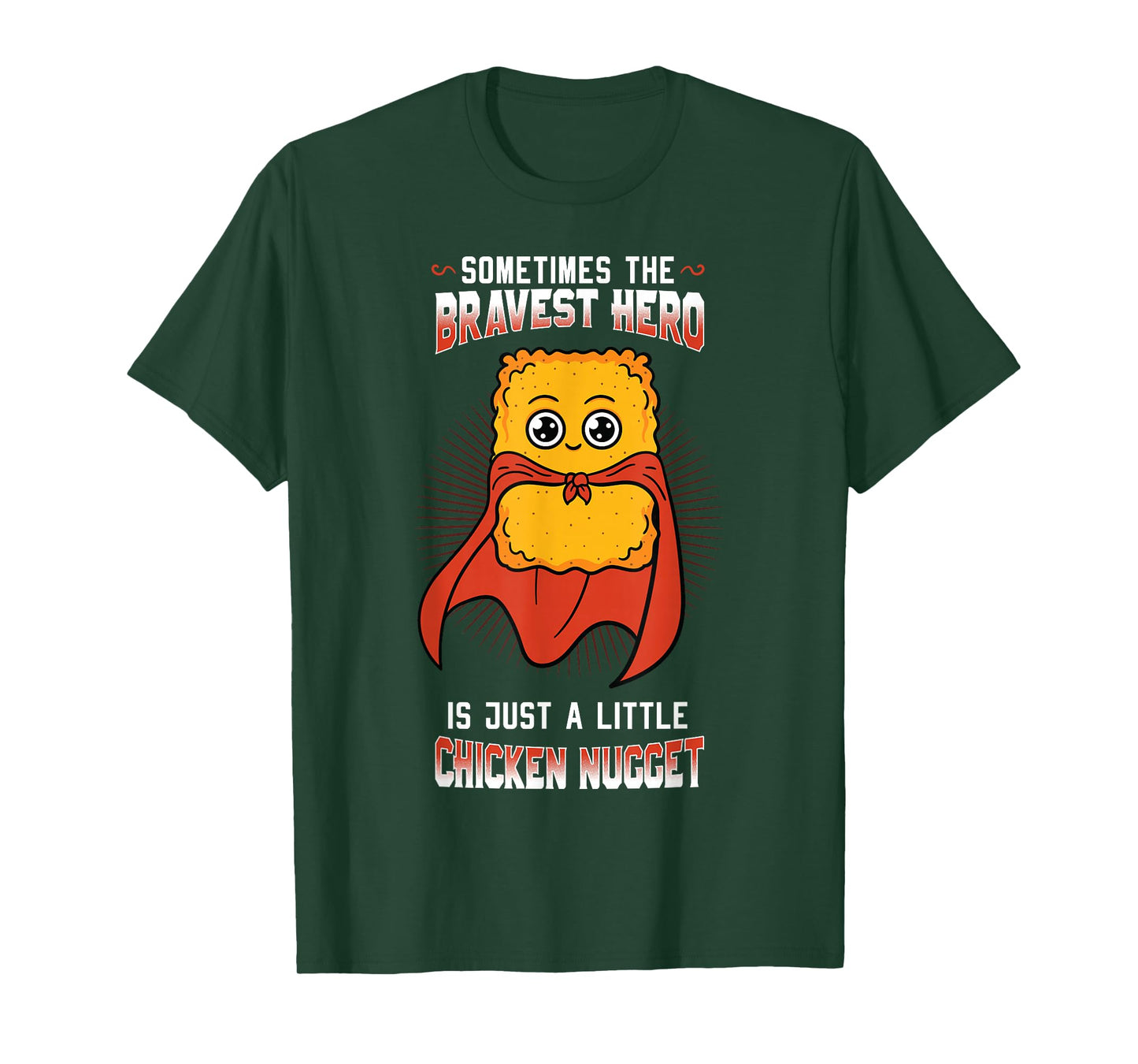 Chicken Nugget Fans Nuggies Lovers Nug Fast Food Eaters T-Shirt