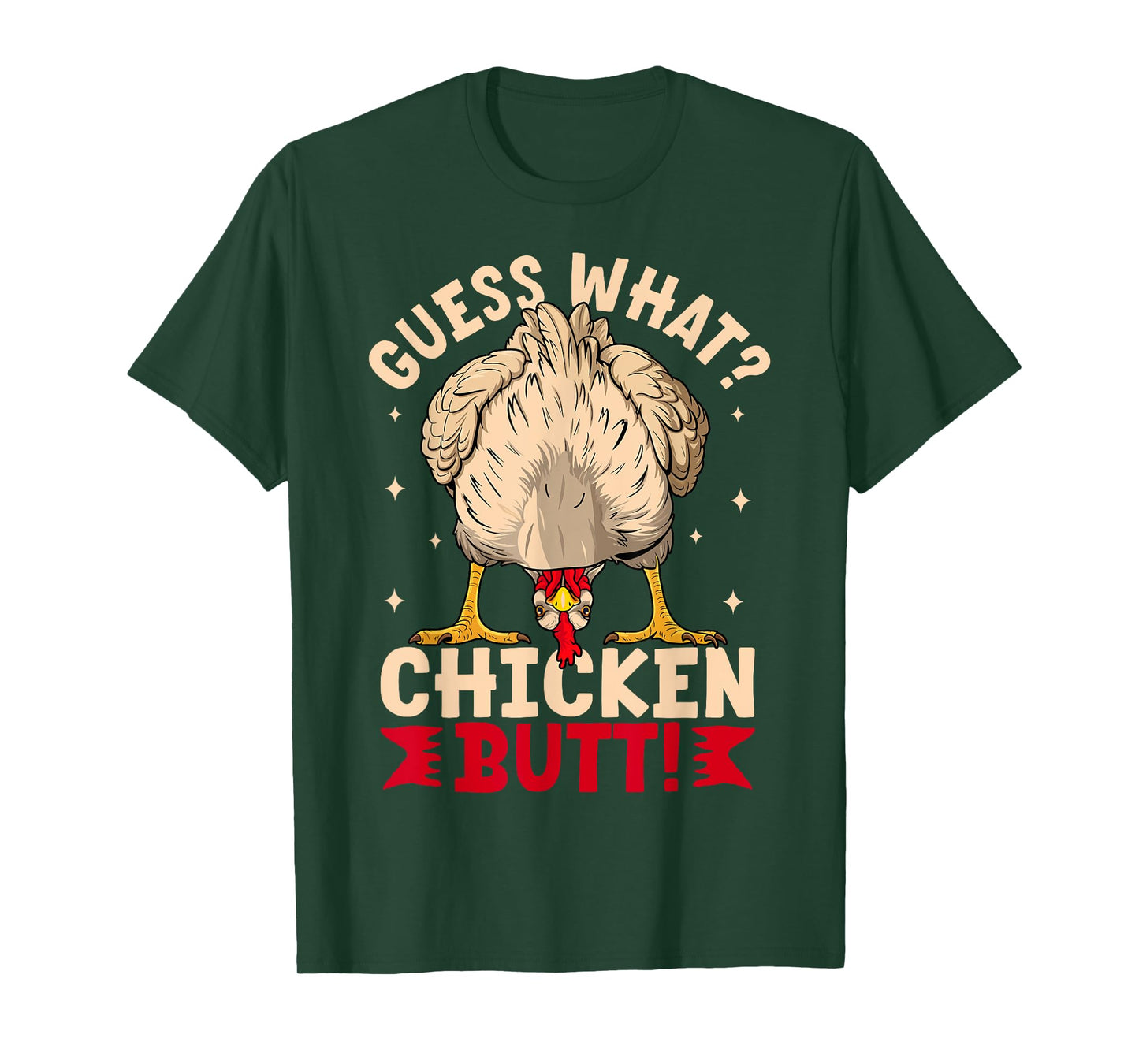 Funny Guess Chicken Design Funny Chicken Lovers T-Shirt