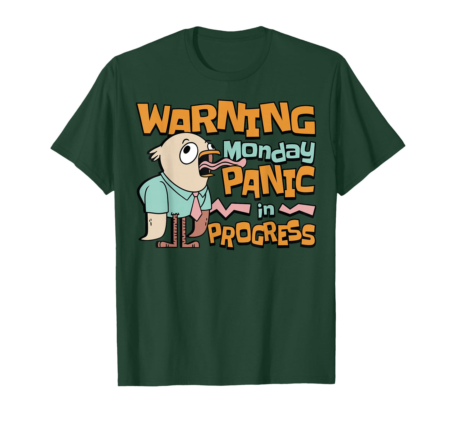 Monday Panic Humorous T-Shirt