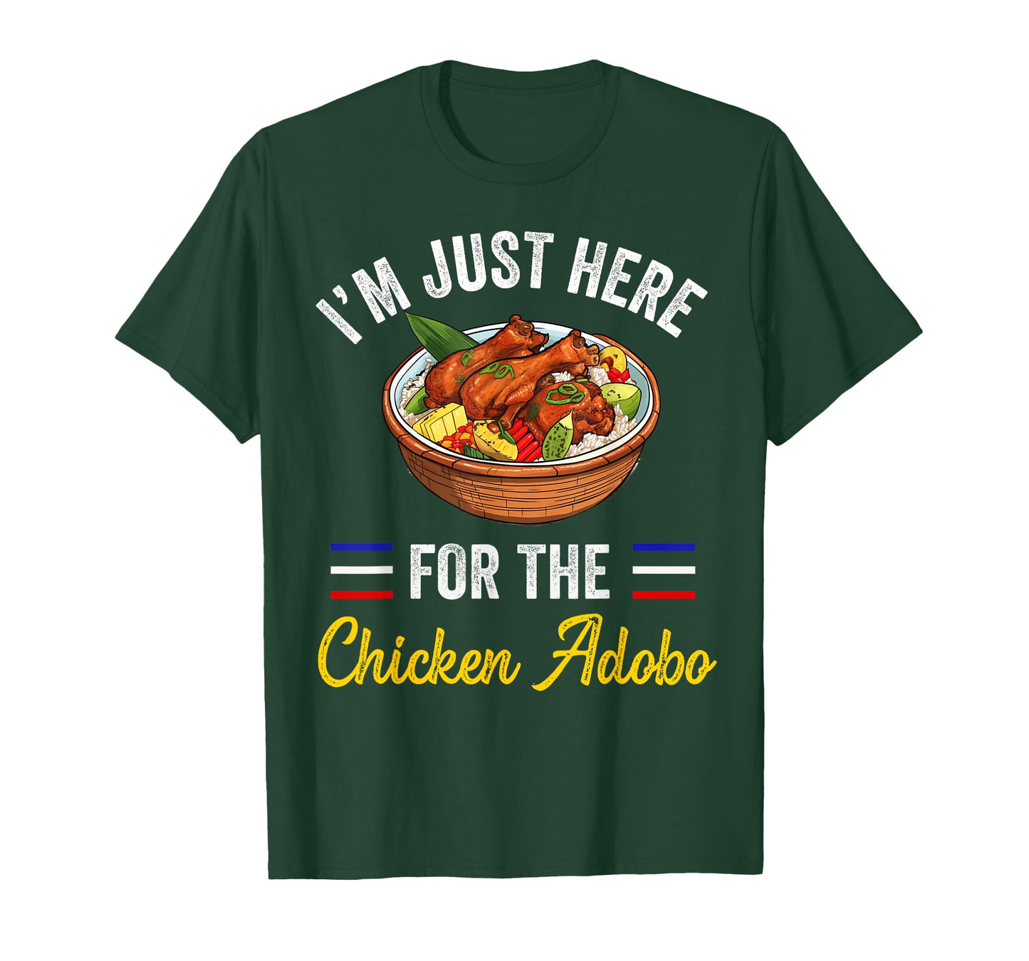 Filipino Philippines Women Men Filipino Food Chicken Adobo T-Shirt